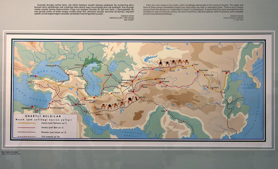 Silk Roads: the Routes Network of Chang'an-Tianshan Corridor