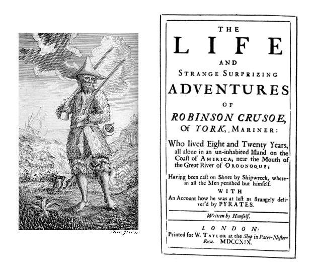 Daniel Defoe - Robinson Crusoe {Island in Atlantic Ocean}