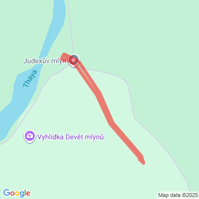 NP Podyjí Judexův mlýn