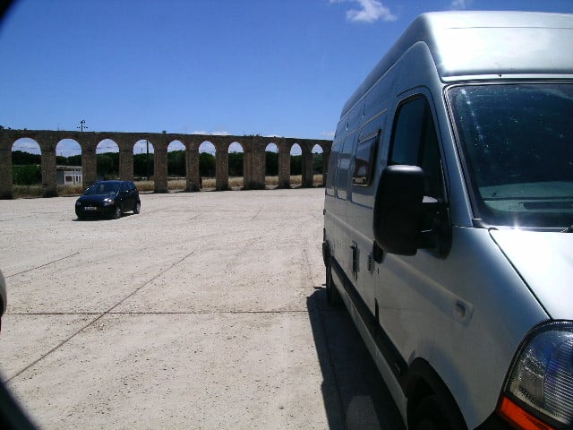 Wild Camp at Obidos, Central Portugal