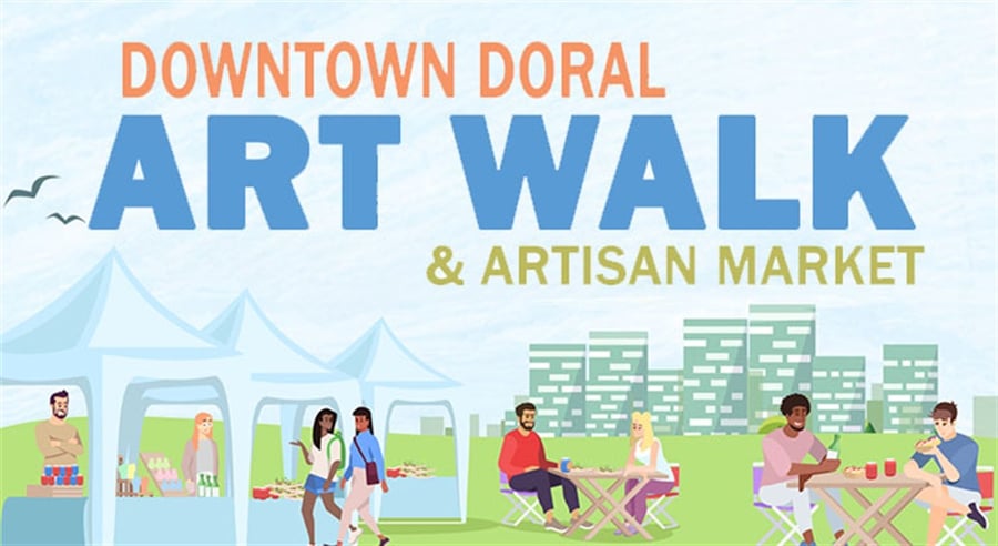 Downtown Doral Art Walk & Artisan Market