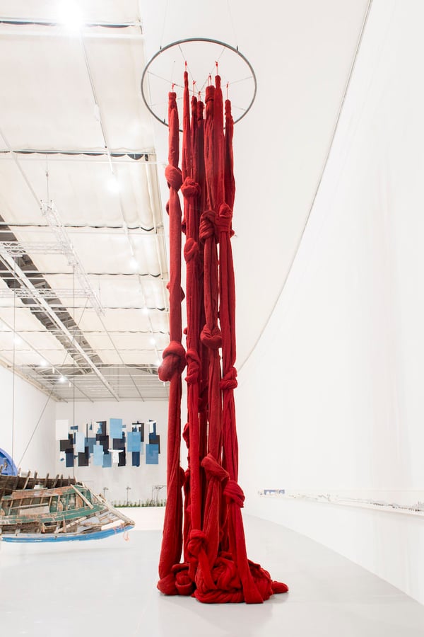 PAMM - Cecilia Vicuña: Quipu Gut