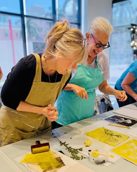 Make & Muse – Cut Paper Painting Collage