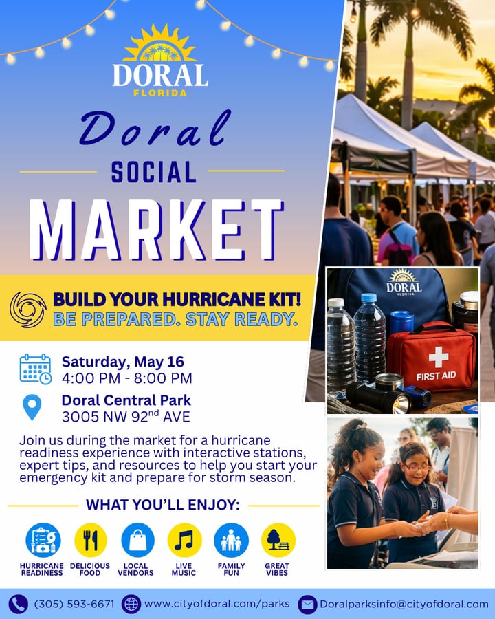 Doral Social Market: Hurricane Readiness