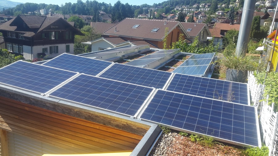 Crowd-funded solar plant - Familie Schmied-Sommer