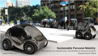 Sustainable Personal Mobility and Mobility on Demand Systems