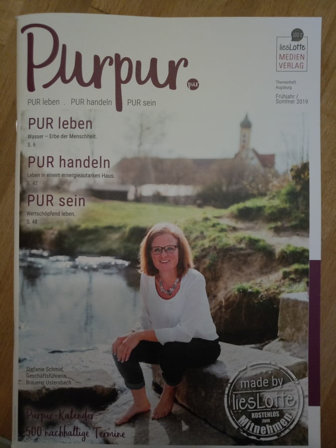 Purpur - local magazin for sustainable Projects and ideas