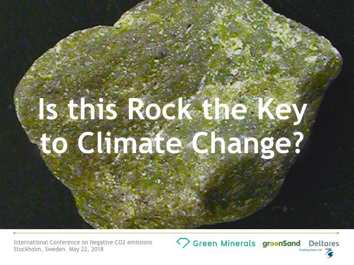Capturing CO2 by using olivine