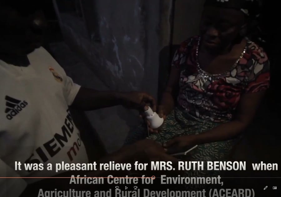 LED lamps for poor people