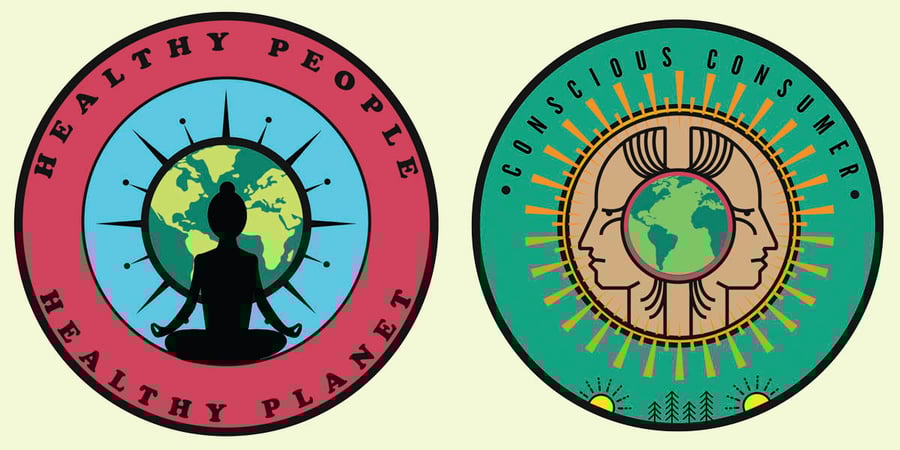 Healthy People, Healthy Planet Girl Scout patch 