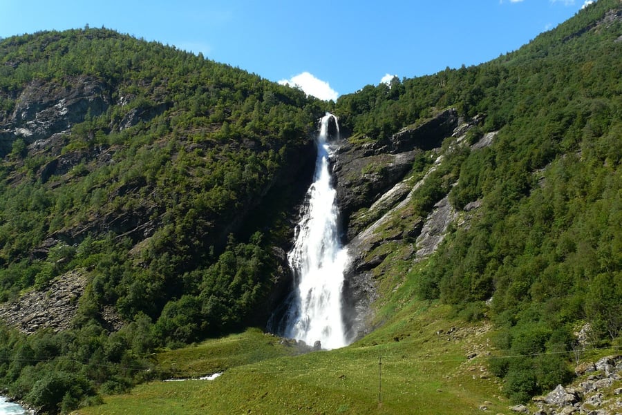 Vettisfossen Waterfall