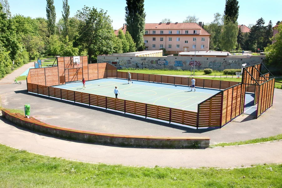 Praha Kbely - Hřiště za Erkem