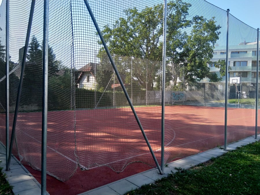 Praha - basketbalové hřiště Kateřinky