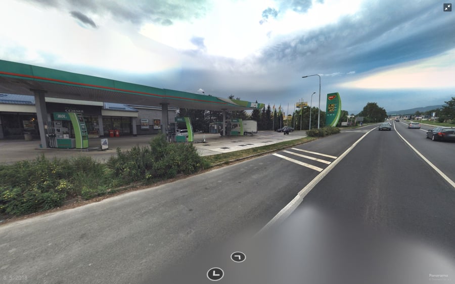 Šumperk - MOL čerpací stanice LPG