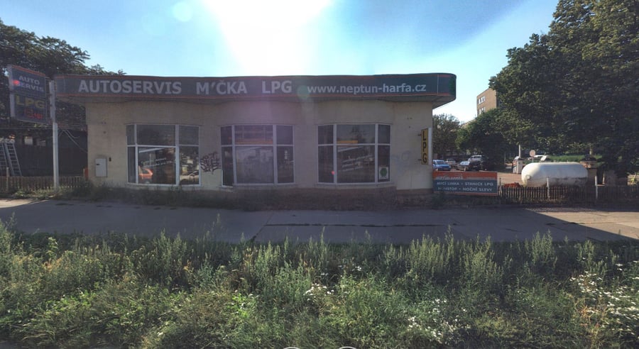 Praha - NEPTUN HARFA - čerpací stanice LPG