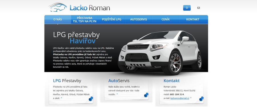 Havířov - Roman Lacko - přestavby LPG