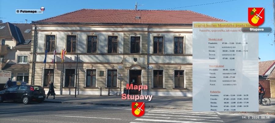 Mestský úrad STUPAVA.