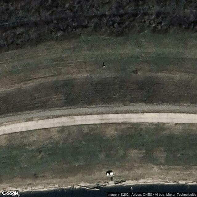 Beach on bank of Danube