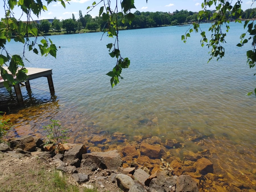 Kamencové jezero v Chomutově