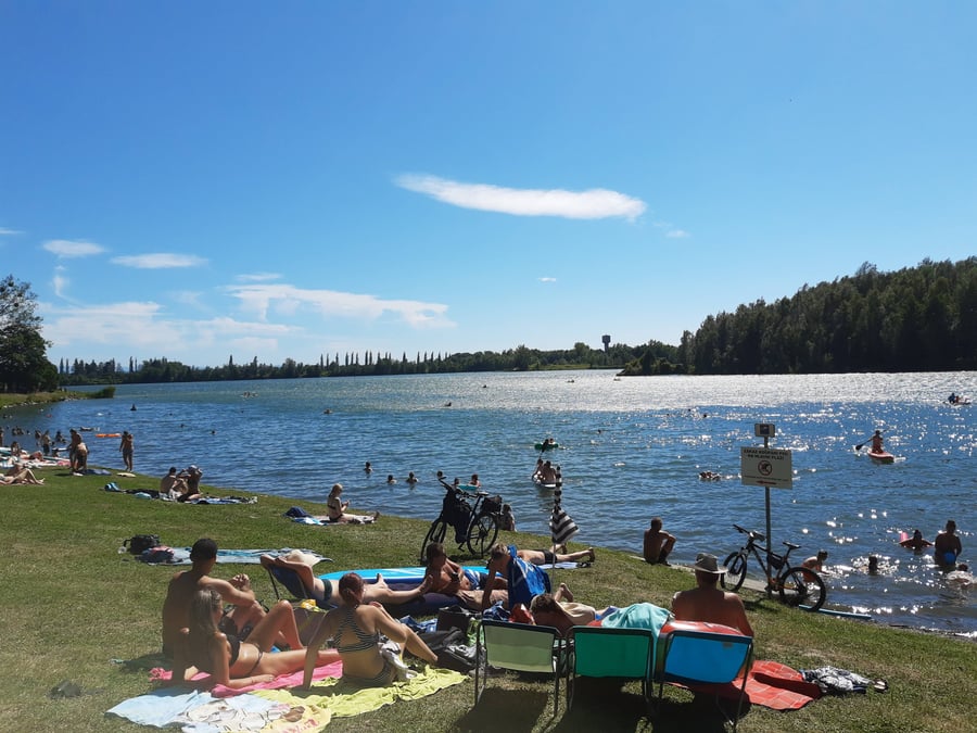 Kališovo jezero v Bohumíně
