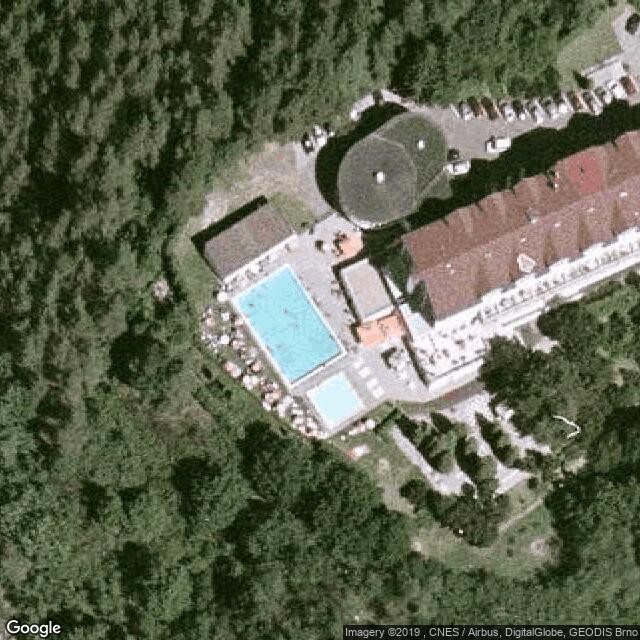 Bazén u hotelu Vltava