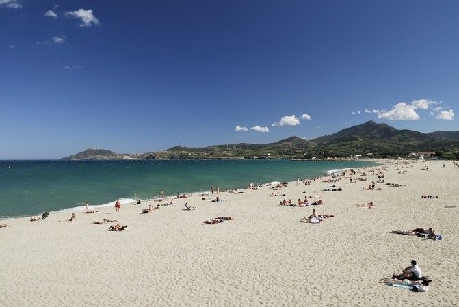 Argeles sur mer beach