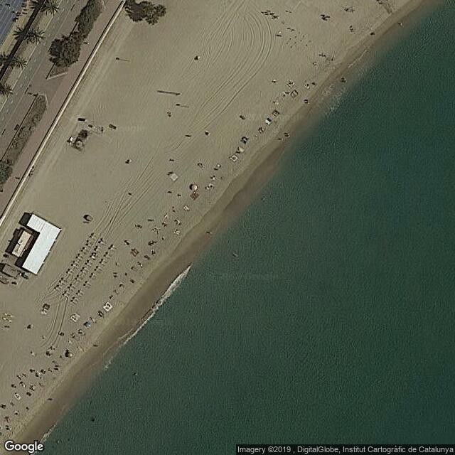 Barcelona city beach