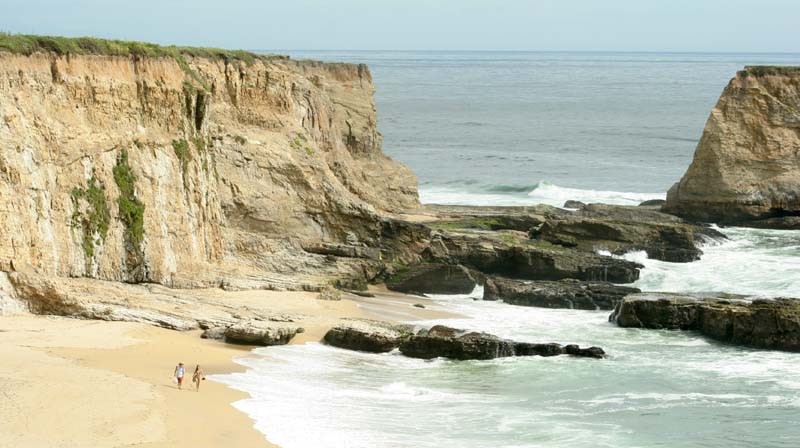 Panther Beach, North of Santa Cruz, California