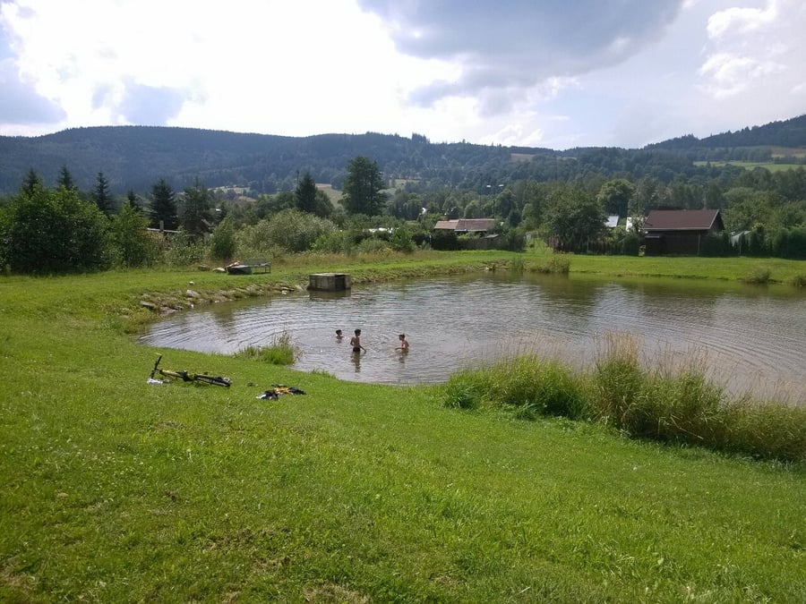 Rybník Vrbno pod Pradědem