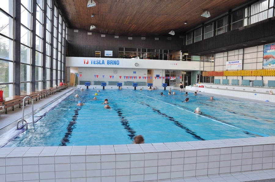 Plavecký stadion TJ Tesla Brno
