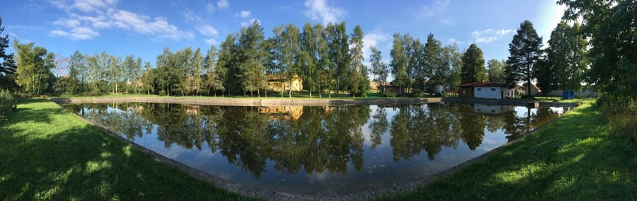 Hořešovice, požární nádrž