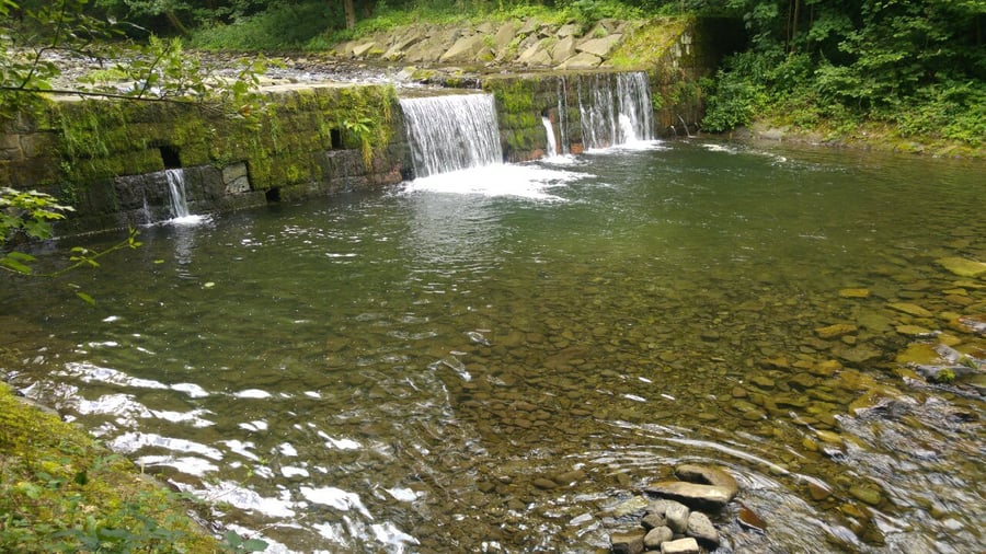 Velký splav na Mohelnici