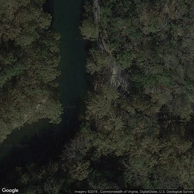 Daniels dam small boat launch bank