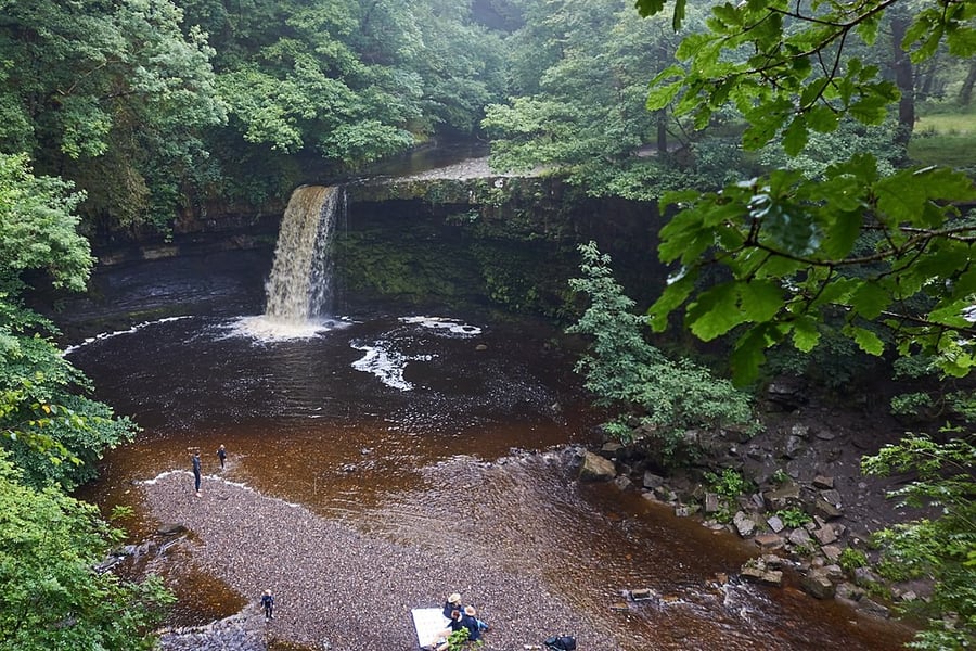 Lady Falls, river Fechan