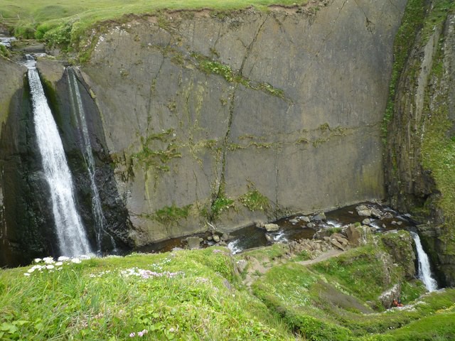 Speke's Mill Mouth Waterfall