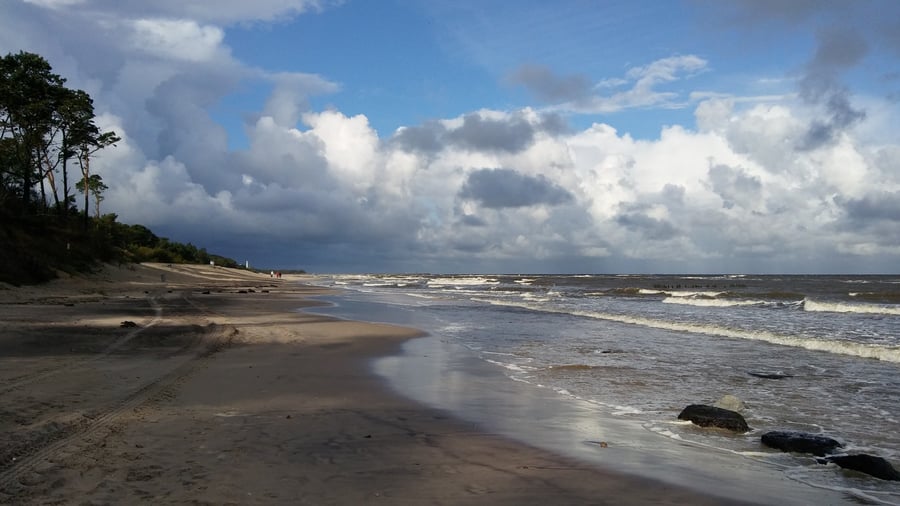 Kolobrzeg's Main Beach