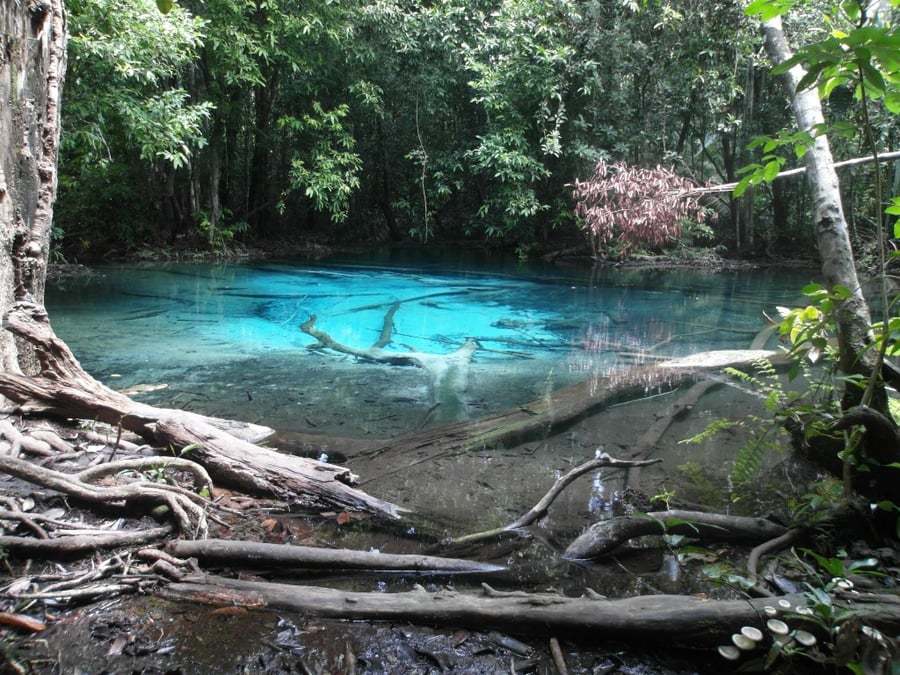Blue Pool Krabi Thailand