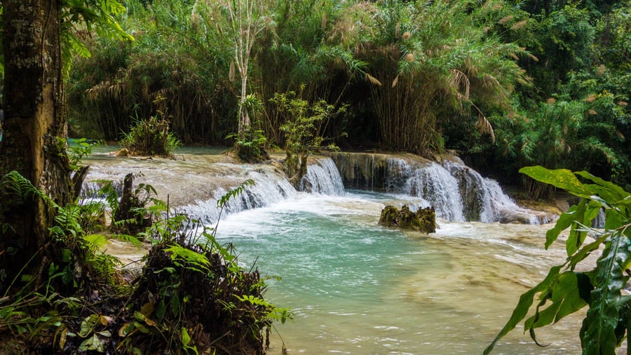 Kuang Si Waterfall