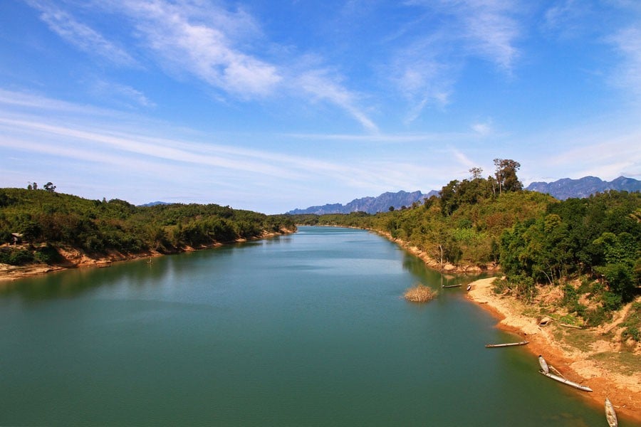 Mekong River around Luang Prabang