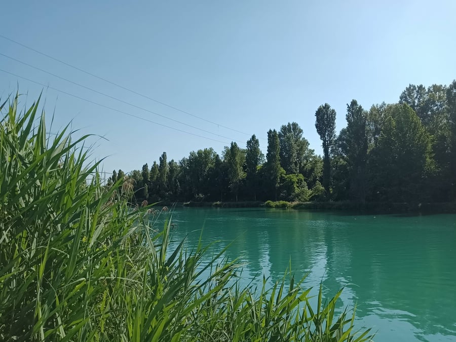 Lago del garda/ řeka Minchio