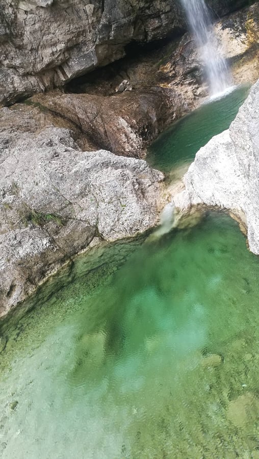 Cascata di rio Cjampeit