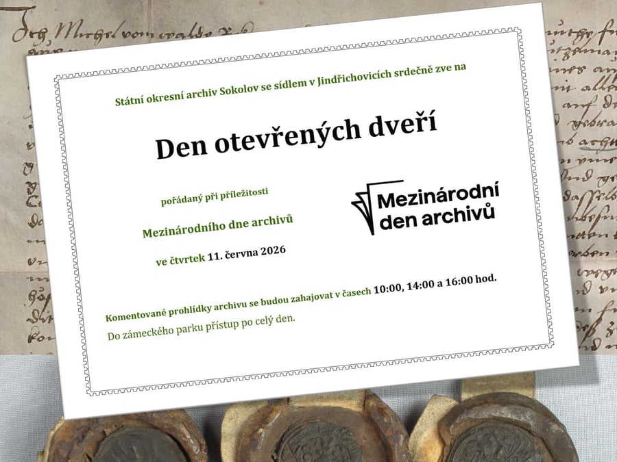 Státní okresní archiv Sokolov se sídlem v Jindřichovicích