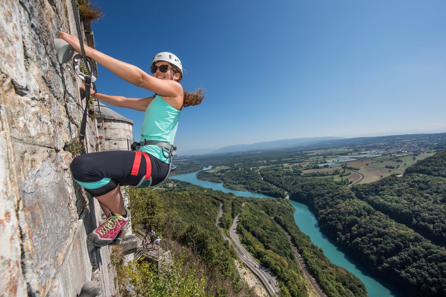 Via Ferrata Fort l'escluse