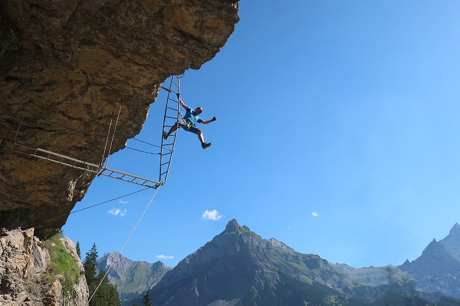 Via Ferrata Kandersteg-Allmenalp
