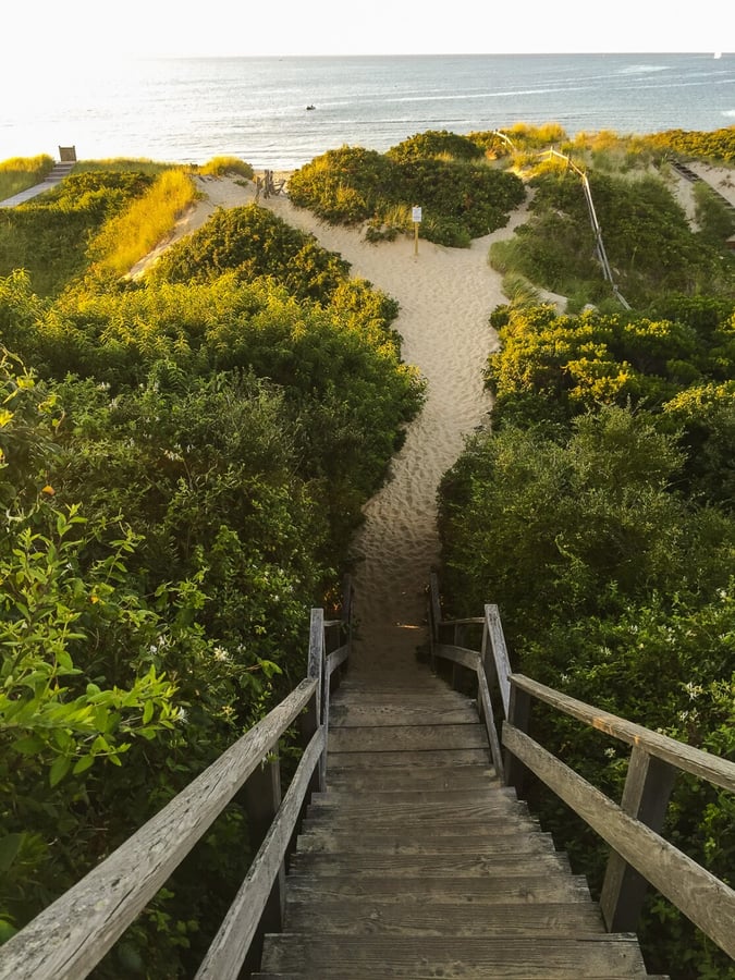 Steps Beach Path