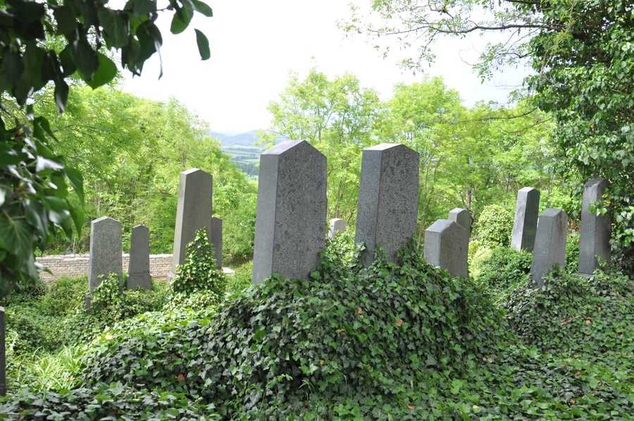 Židovský hřbitov nad Praskolesy