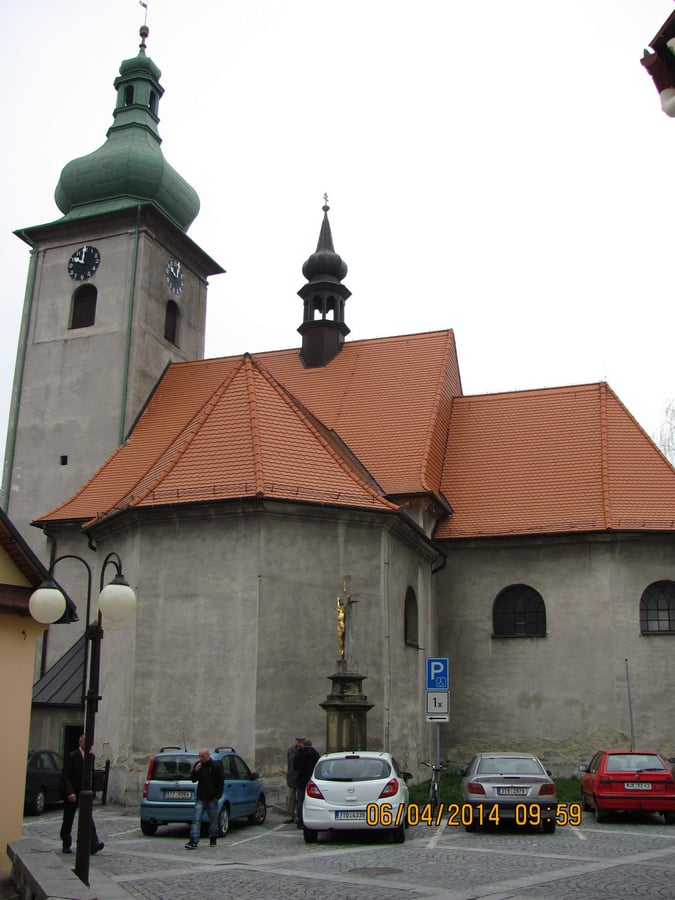 Frenštát pod Radhoštěm kostel sv.Martina, kaple svJN