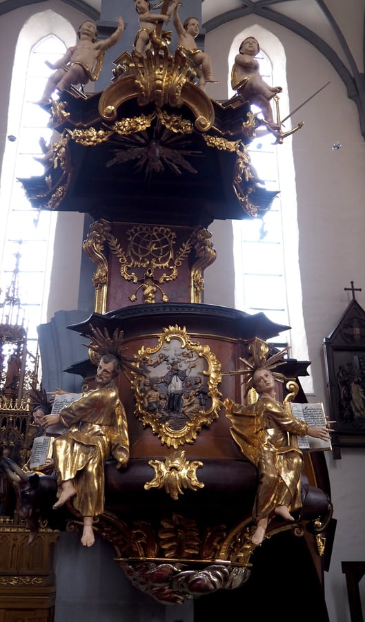 Prachatice,kostel sv.Jakuba