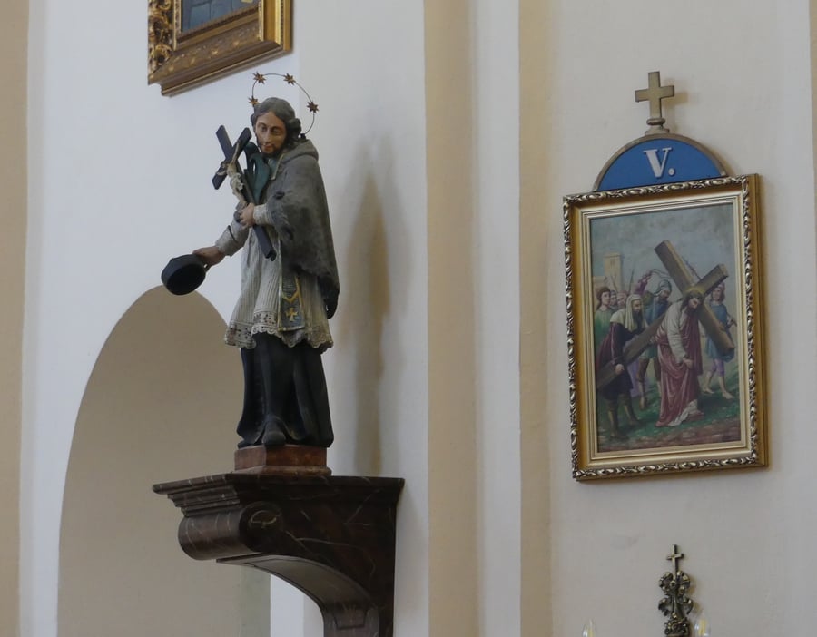 Říčany,kostel sv.Petra a Pavla