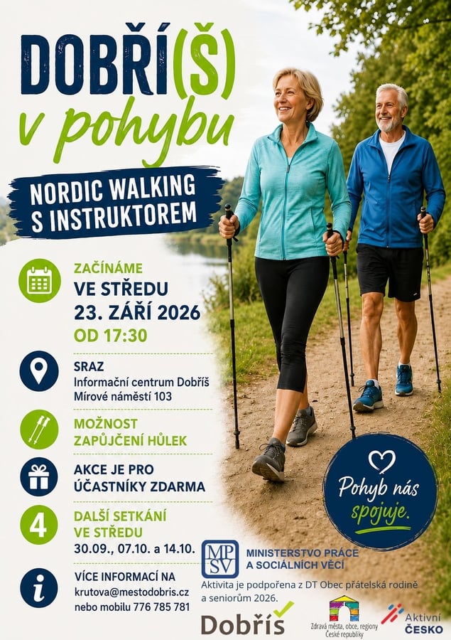 Informační centrum Dobříš nebo dle domluvy jiná
